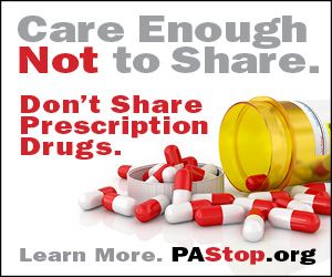 Care Enough Not to Share Prescription Drugs