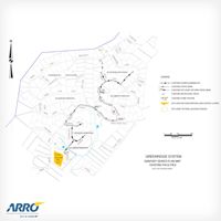 Map of Greenridge treatment facility